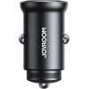 Joyroom JR-CCN06 30W 2x USB-C Mini Car Charger Metal - Black - (Joyroom JR-CCN06 30W 2C Mini Metal Car Charger)