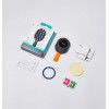 Joyroom JR-ZS393-S Magnetic Holder With Suction Cups For 4.7-7 Phone - Black And Orange - (JR-ZS393-S_O)