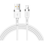 Joyroom Liquid Silicone Data Cable N2 USB-A / Lightning 2.4A 1.2m - White - (S-1224N2 Lightning White)