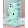 Joyroom Liquid Silicone Data Cable N2 USB-A / Lightning 2.4A 1.2m - White - (S-1224N2 Lightning White)