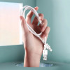 Joyroom Liquid Silicone Data Cable N2 USB-A / Lightning 2.4A 1.2m - White - (S-1224N2 Lightning White)