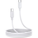 Joyroom Long-Lasting Series A9 USB-C / USB-C Pd Qc Cable 60W 3A 1m - White - (S-CC060A9 1m white)