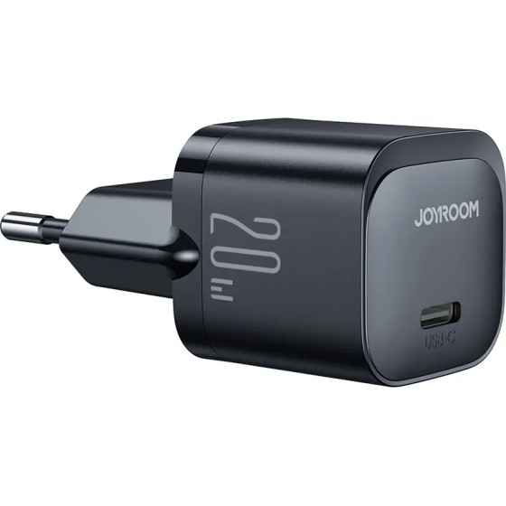 Joyroom Mini Charger Usb C 20W Pd JR-TCF02 - Black - (JR-TCF02B)