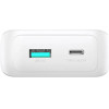 Joyroom Mini Power Bank With built-In Cables JR-PBC06 30W 10000mAh - White - (Joyroom Jr PBC06 30W Mini Power Bank With Dual Cables 10000mAh White)