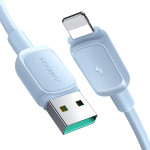 Joyroom Multi-Color Series A14 Lightning / USB-A 2.4A 1.2 m Cable - Blue - (S-AL012A141BL)