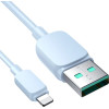 Joyroom Multi-Color Series A14 Lightning / USB-A 2.4A 1.2 m Cable - Blue - (S-AL012A141BL)