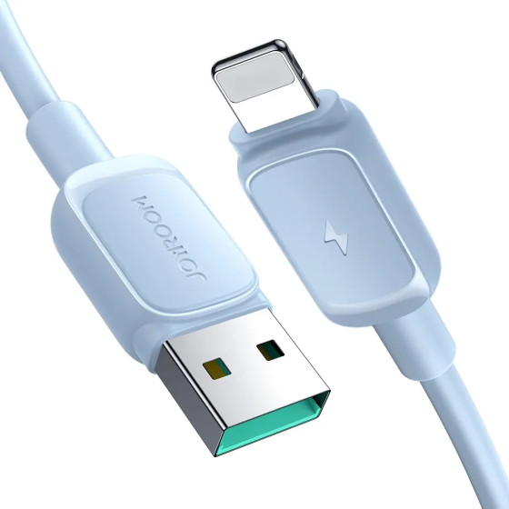 Joyroom Multi-Color Series A14 Lightning / USB-A 2.4A 1.2 m Cable - Blue - (S-AL012A141BL)
