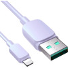 Joyroom Multi-Color Series A14 Lightning / USB-A 2.4A 1.2 m Cable - Purple - (S-AL012A141P)