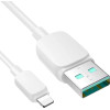 Joyroom Multi-Color Series A14 Lightning / USB-A 2.4A 1.2 m Cable - White - (S-AL012A141W)