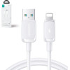 Joyroom Multi-Color Series A14 Lightning / USB-A 2.4A 1.2 m Cable - White - (S-AL012A141W)