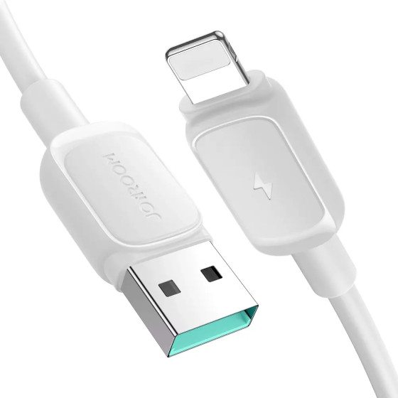 Joyroom Multi-Color Series A14 Lightning / USB-A 2.4A 1.2 m Cable - White - (S-AL012A141W)
