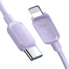 Joyroom Multi-Color Series A14 USB-C / Lightning 20W Cable 1.2 m - Purple - (S-CL020A11P)