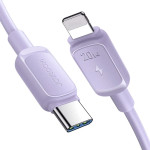 Joyroom Multi-Color Series A14 USB-C / Lightning 20W Cable 1.2 m - Purple - (S-CL020A11P)
