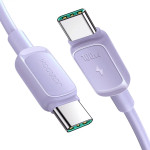 Joyroom Multi-Color Series A14 USB-C / USB-C 100W Cable 1.2m - Purple - (S-CC100A141P)
