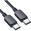 Joyroom Multi-Color Series A14 USB-C / USB-C 60W Cable 1.2m - Black - (S-CC100A141B)