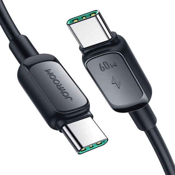 Joyroom Multi-Color Series A14 USB-C / USB-C 60W Cable 1.2m - Black - (S-CC100A141B)