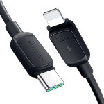 Joyroom Multi-Color Series A14 USB-C/ Lightning Cable 20W 1.2 m - Black - (S-CL020A111B)
