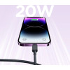 Joyroom Multi-Color Series A14 USB-C/ Lightning Cable 20W 1.2 m - Black - (S-CL020A111B)