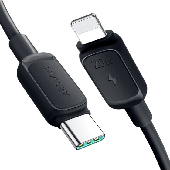 Joyroom Multi-Color Series A14 USB-C/ Lightning Cable 20W 1.2 m - Black - (S-CL020A111B)