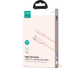 Joyroom Multi-Color Series S-A34 USB-A / Lightning 3A Cable 1m - Pink - (Joyroom SA34-AL3 Multi-Color Series 3A Fast Charging Data Cable (USB-A To Lightning) 1m Pink)