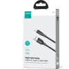 Joyroom Multi-Color Series S-A34 USB-A / USB-C Cable 100W 1m - Black - (Joyroom SA34-AC6 Multi-Color Series 100W Fast Charging Data Cable (USB-A To Type-C) 1m Black)