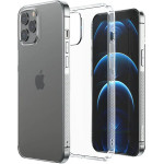 Joyroom New T Case Cover For Iphone 13 Pro Gel Cover Transparent (JR-BP943 transparent) - (Joyroom JR-BP943 New T Case iP13 pro-6.1 inch-Transparent)