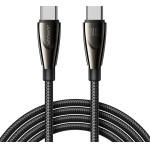 Joyroom Pioneer Series SA31-CC5 USB-C / USB-C Cable 240W 1.2m - Black - (Joyroom SA31-CC5 Pioneer Series 240W Fast Charging Data Cable (Type-C To Type-C) 1.2m Black)