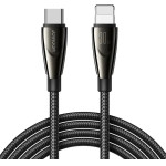 Joyroom Pioneer Series SA31-CL3 USB-C / Lightning 30W 1.2m Cable - Black - (Joyroom SA31-CL3 Pioneer Series 30W Fast Charging Data Cable (Type-C To Lightning) 1.2m Black)