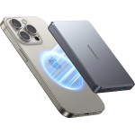 Joyroom Powerbank JR-PBM08 Pro 10000mAh ultra-Thin - Gray - (JR-PBM08 Pro_Grey)