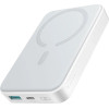 Joyroom Powerbank JR-W020 20W 10000mAh Magsafe + USB-C - USB-C Cable 0.25m - White - (6941237166401)