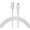 Joyroom Premium Series A13 USB-A / Micro Usb 2.4A 2m Cable - White - (S-UM018A13W2)