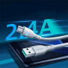 Joyroom Premium Series A13 USB-A / Micro Usb 2.4A 2m Cable - White - (S-UM018A13W2)