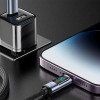 Joyroom Prism Series A16 Lightning / USB-A Cable 2.4A 1.2m With Led Display - Black - (S-AL012A16)