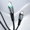 Joyroom S-1224K2 USB-C / Lightning Pd Cable 20W 2.4A 1.2m - Red - (Joyroom S-1224K2 Type-C To Lightning Fast Charging Cable 1.2M Red)