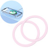 Joyroom Set Of Metal Magnetic Rings For Smartphone 2 pcs. Pink (JR-Mag-M3) - (JR-Mag-M3-2pcs-pink)