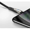 Joyroom Sharp Series S-M411 USB-A / Lightning 3A Cable 1.2m With Charging Indicator - Black - (S-M411-1,2m Lightning black)