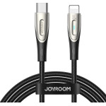 Joyroom Star-Light Series SA27-CL3 USB-C / Lightning 30W 1.2m Cable - Black - (Joyroom SA27-CL3 Star-Light Series 30W Fast Charging Data Cable (Type-C To Lightning) 1.2m Black)
