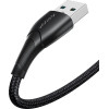 Joyroom Starry Series SA32-AL3 3A USB-A / Lightning Cable 1m - Black - (Joyroom SA32 AL3 Starry Series 3A Fast Charging Data Cable (Usb A To Lightning) 1m Black)