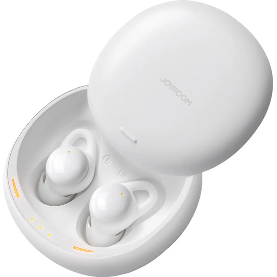 Joyroom Tws Cozydots Series Wireless Headphones With Active Noise reduction, Bluetooth 5.3 - White - (JR-TS2)