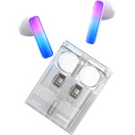 Joyroom Tws JR-TC1 Icelens Series Wireless Headphones With Led Lights - White - (JR-TC1_W)
