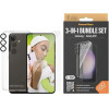 PanzerGlass Bundle 3in1 set transparent case + foil + camera cover for Samsung Galaxy S24+ - (PAN000646-0)