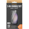 PanzerGlass Bundle 3in1 Transparent Case + Film + Camera Protector for Samsung Galaxy S24 - (PAN000645-0)