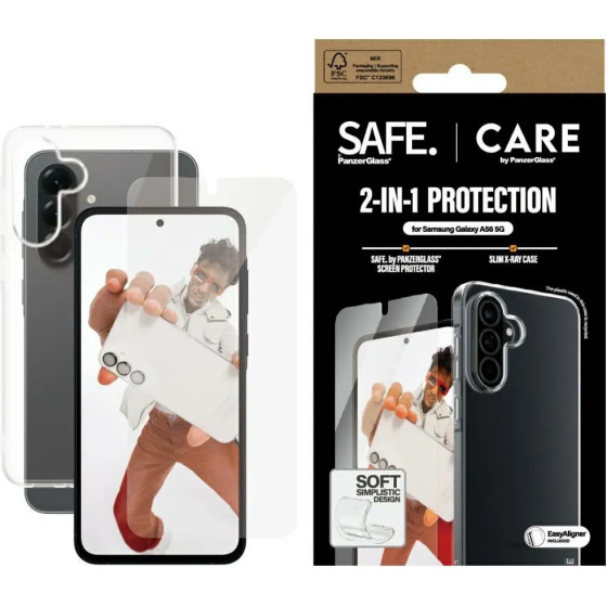PanzerGlass CARE by Fashion 2in1 Case+Glass for Samsung Galaxy A56 5G - transparent - (PAN000989-0)