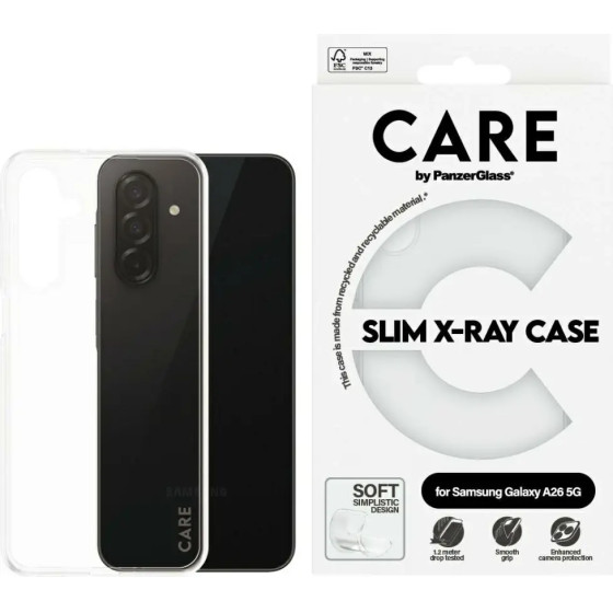 PanzerGlass CARE by Fashion X-Ray Case for Samsung Galaxy A26 5G - Transparent - (PAN001024-0)