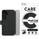 PanzerGlass CARE by Feature Wallet Kickstand Case for Samsung Galaxy S25 - Black - (PAN001048-0)