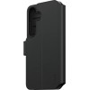PanzerGlass CARE by Feature Wallet Kickstand Case for Samsung Galaxy S25 - Black - (PAN001048-0)