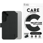 PanzerGlass CARE by Feature Wallet Kickstand Case for Samsung Galaxy S25+ - Black - (PAN001046-0)