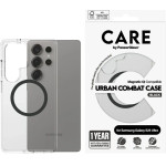 PanzerGlass CARE by Flagship Urban Combat Black QI Case for Samsung Galaxy S25 Ultra - Transparent - (PAN001075-0)