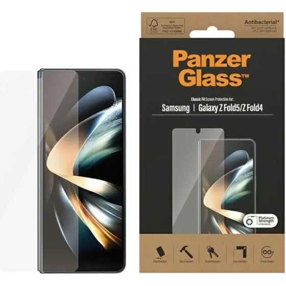 PanzerGlass Classic Fit antibacterial glass for Samsung Galaxy Z Fold 5 / Z Fold 4 - (PAN000503-0)