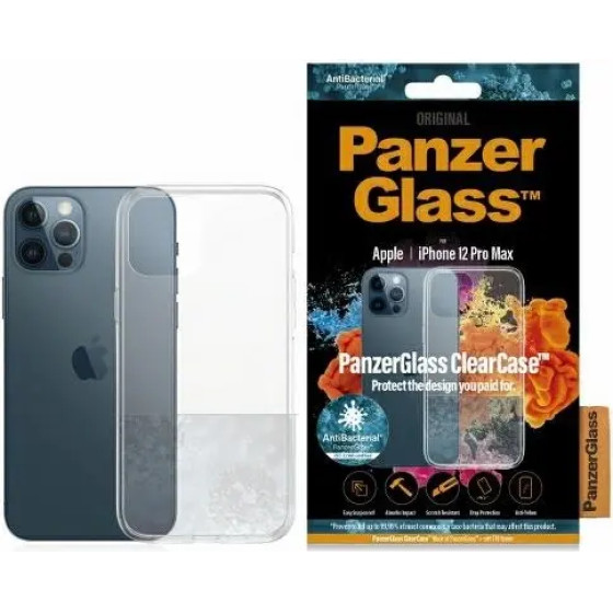 PanzerGlass ClearCase antibacterial case for iPhone 12 Pro Max - transparent - (PAN000205-0)